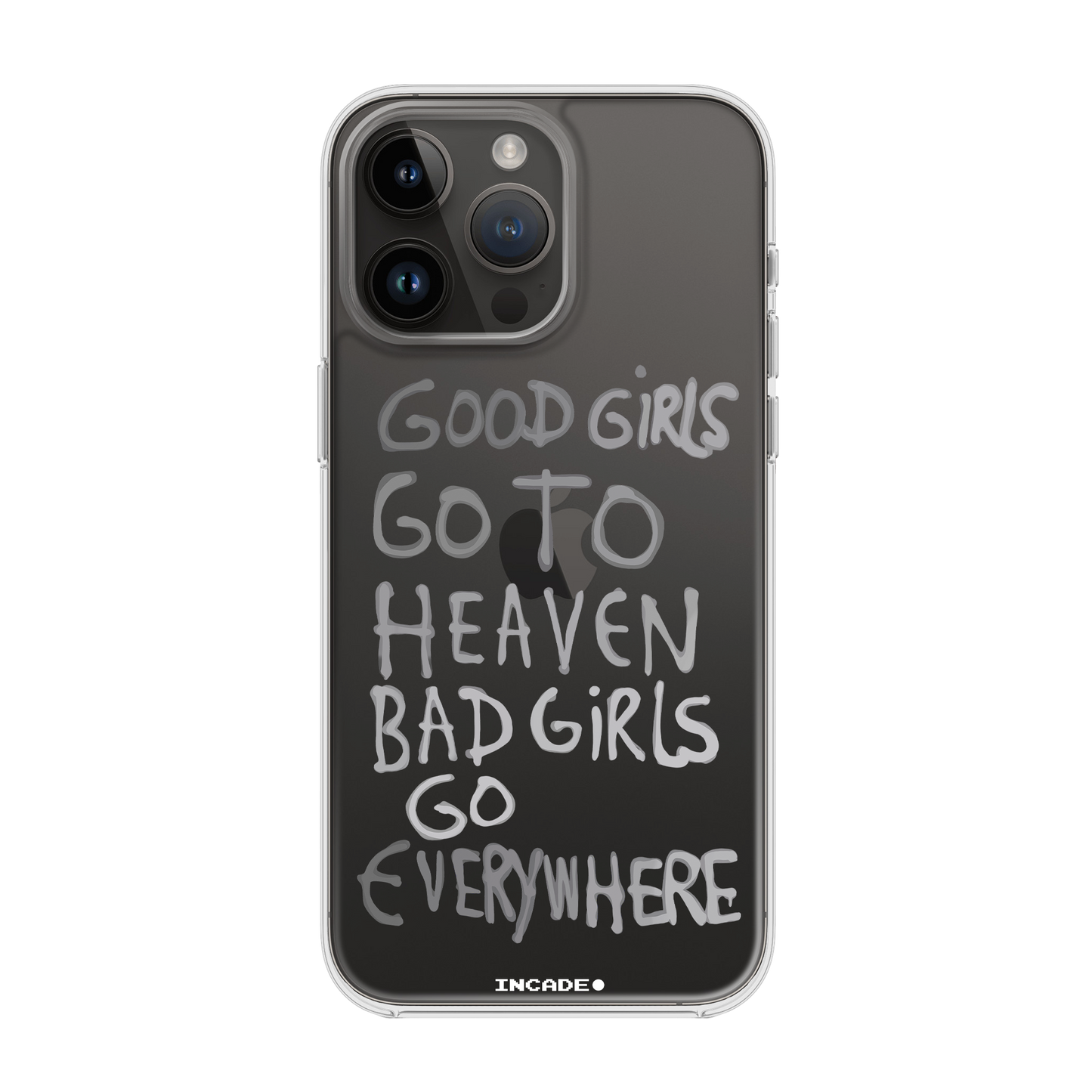 Etui na iPhone 14 Pro Max bad girl silver