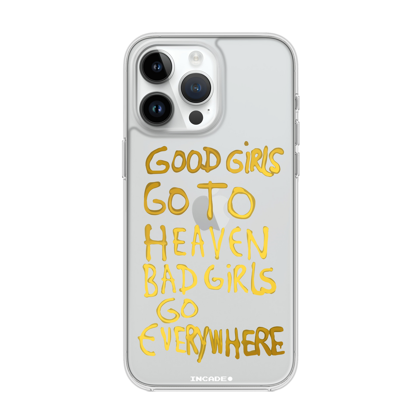 Etui na iPhone 14 Pro Max bad girl gold