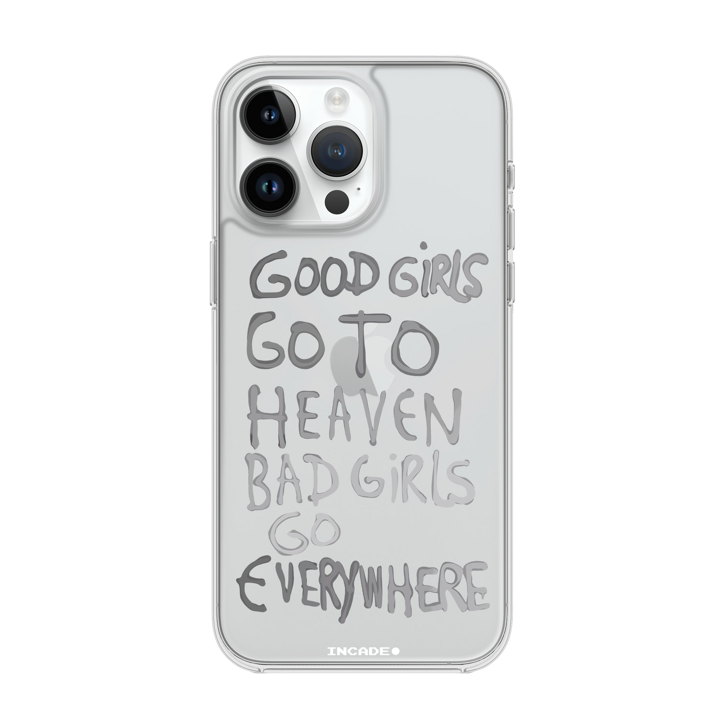 Etui na iPhone 14 Pro Max bad girl silver