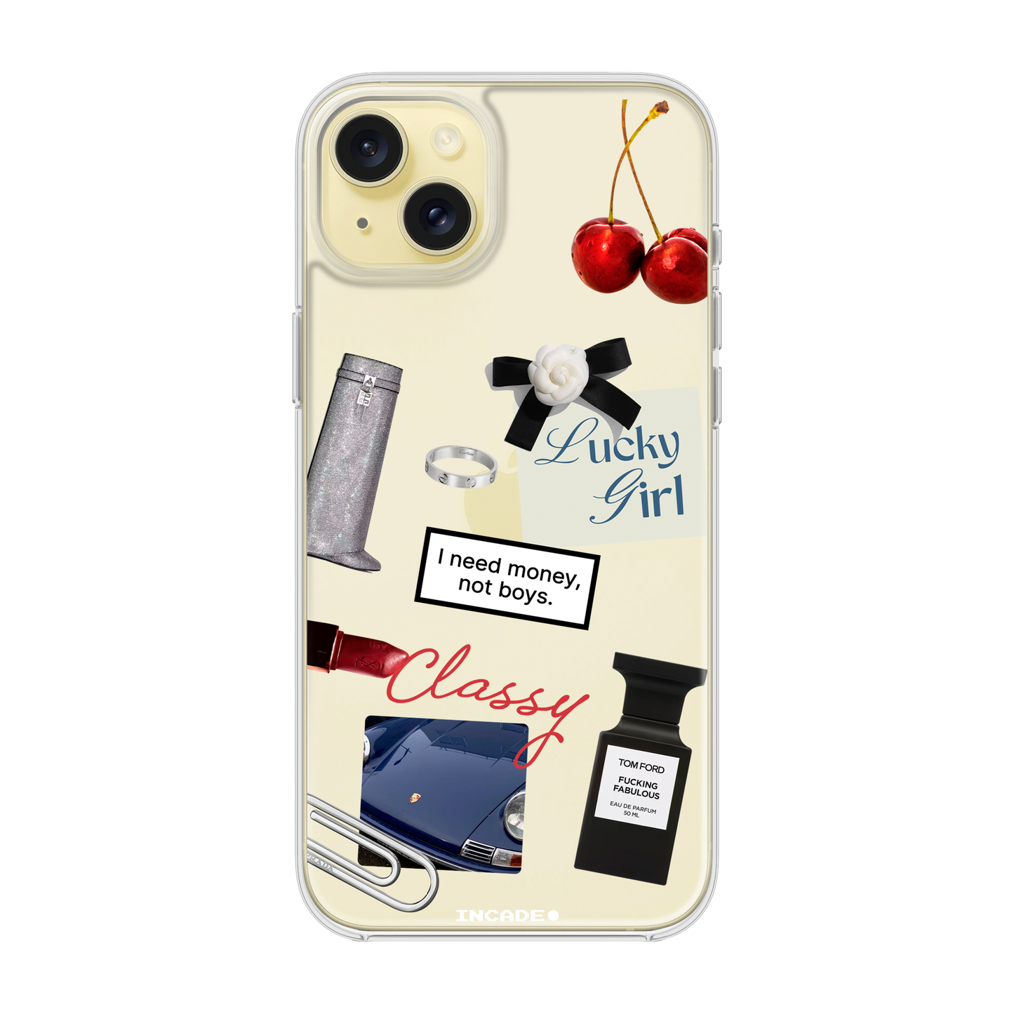 Etui na iPhone 15 LUCKY GIRL