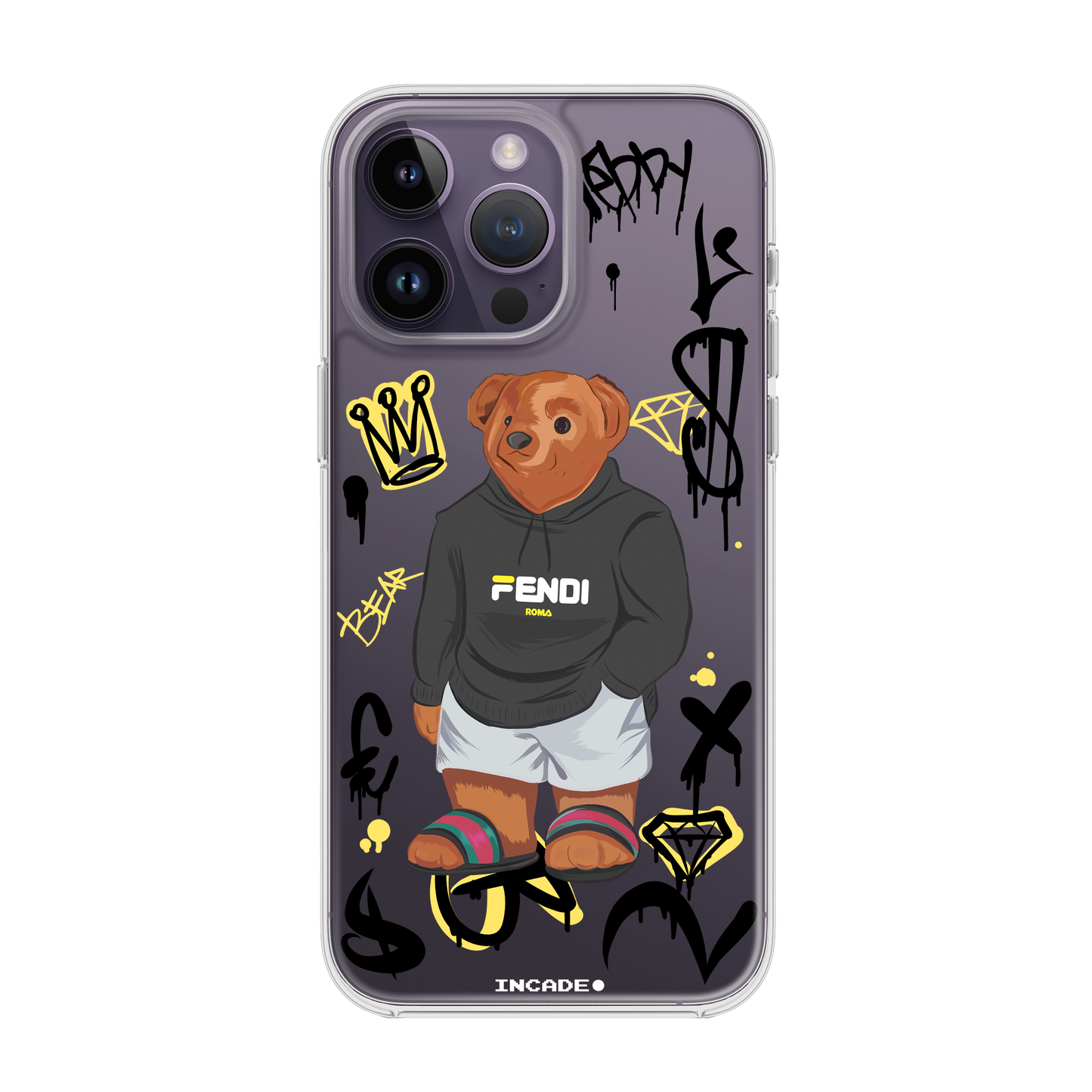 Etui na iPhone 14 Pro Max king teddy
