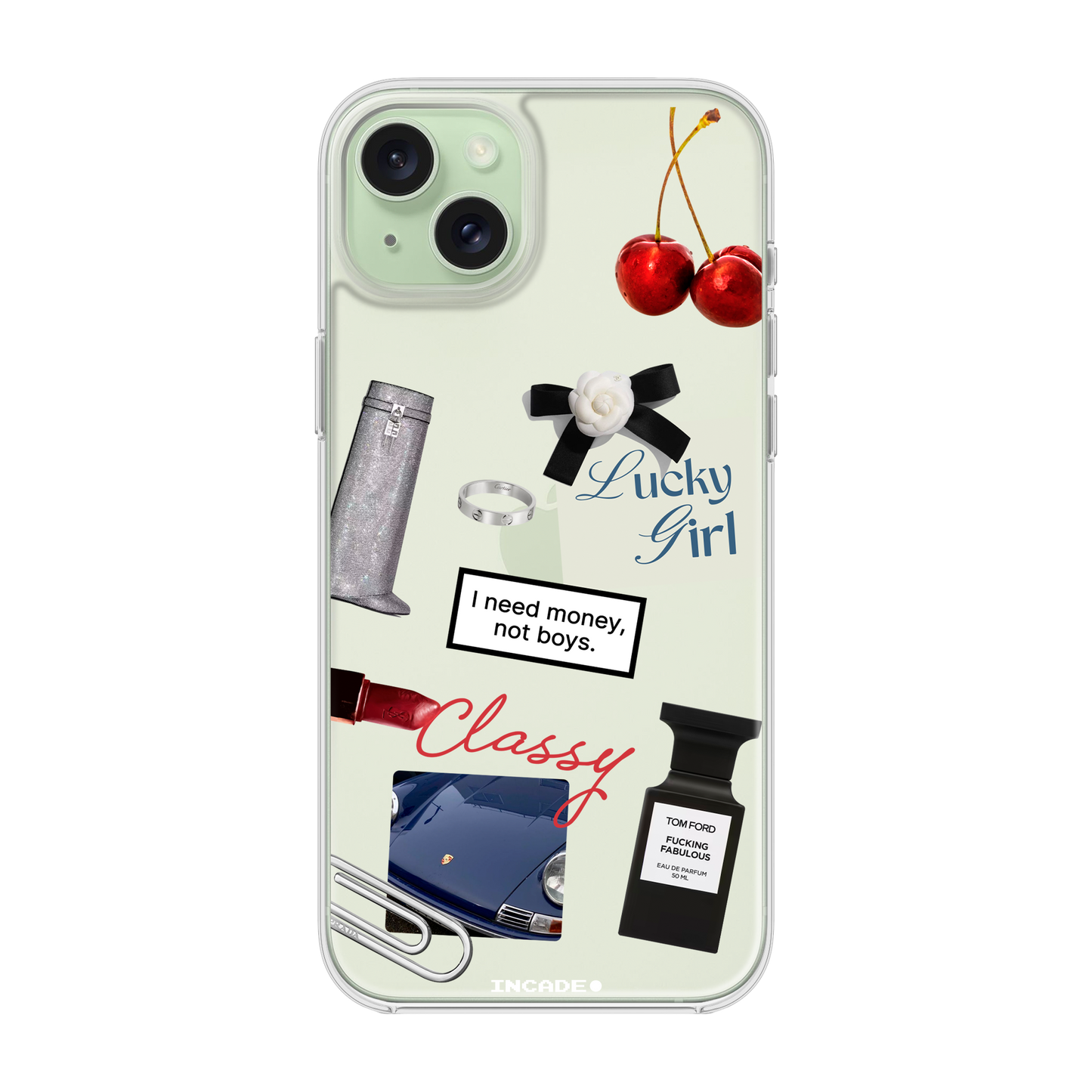Etui na iPhone 15 LUCKY GIRL