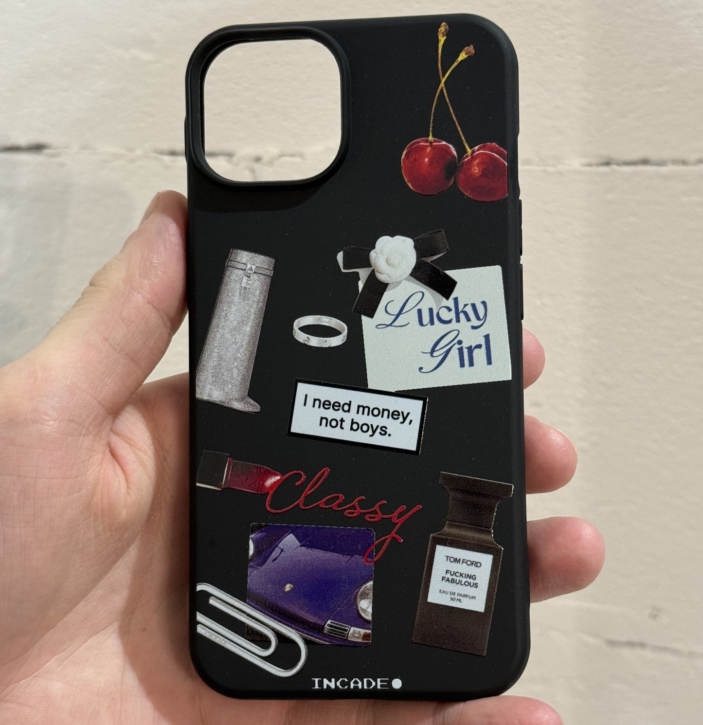 Etui na iPhone 15 LUCKY GIRL