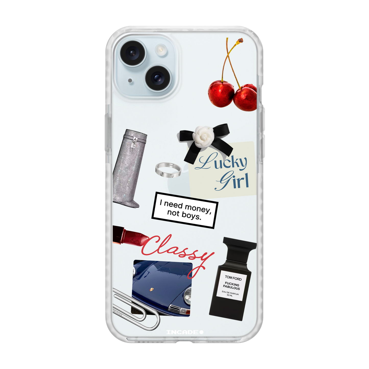 Etui na iPhone 15 LUCKY GIRL