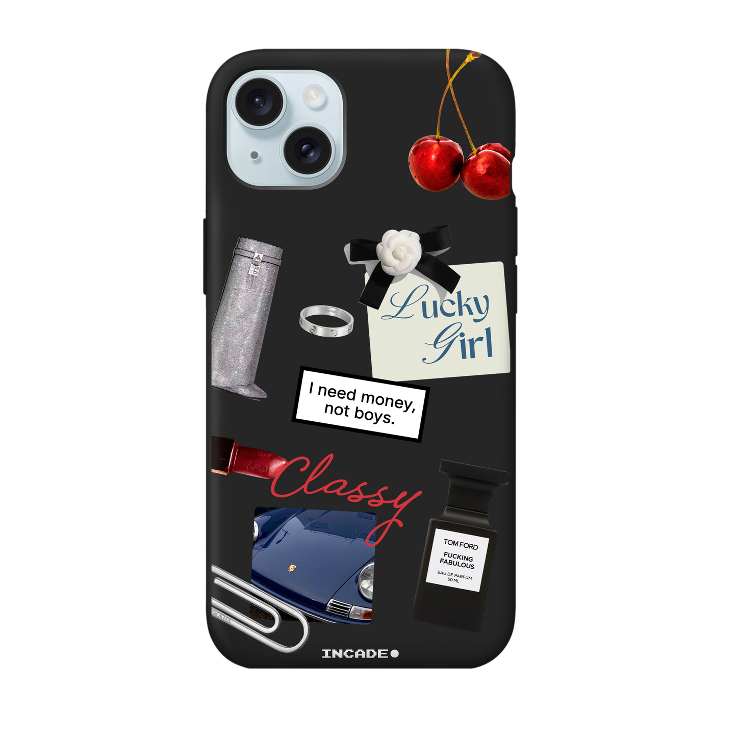 Etui na iPhone 15 LUCKY GIRL