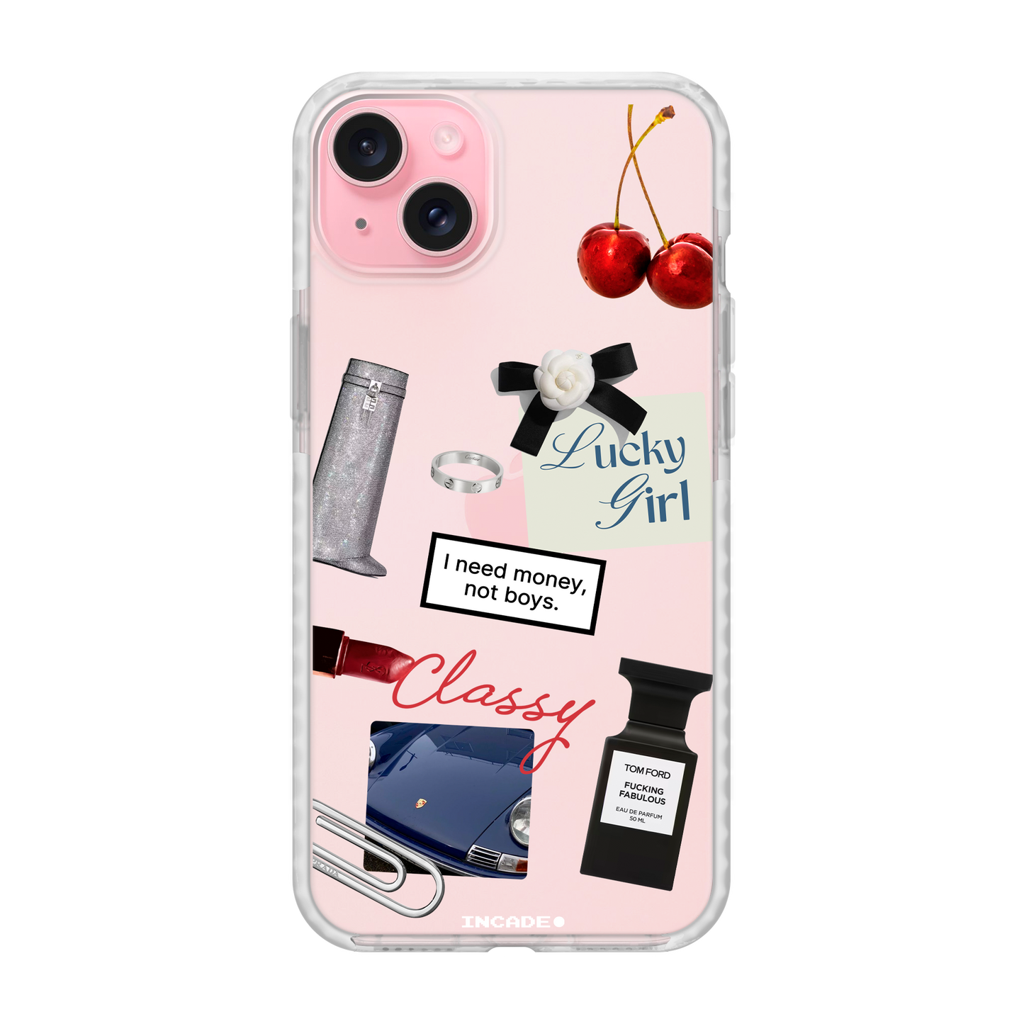 Etui na iPhone 15 LUCKY GIRL