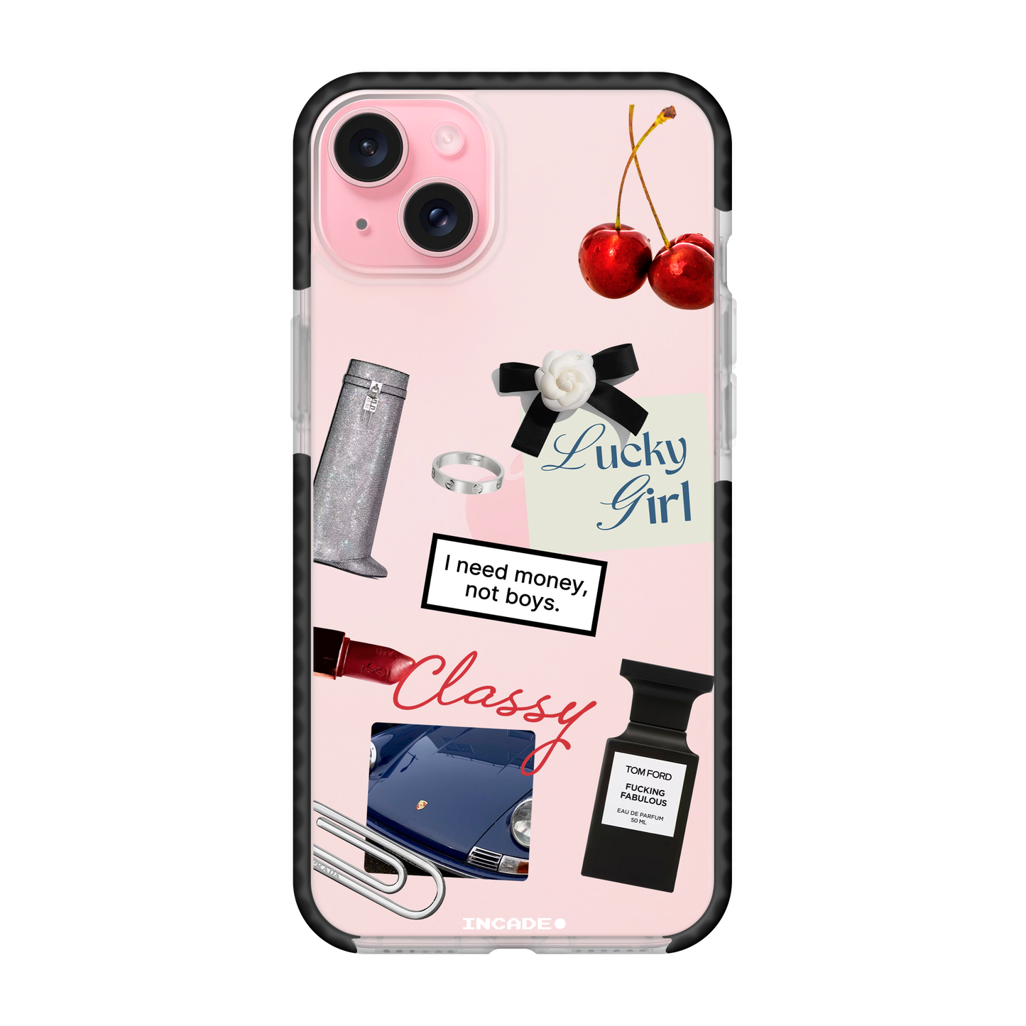 Etui na iPhone 15 LUCKY GIRL