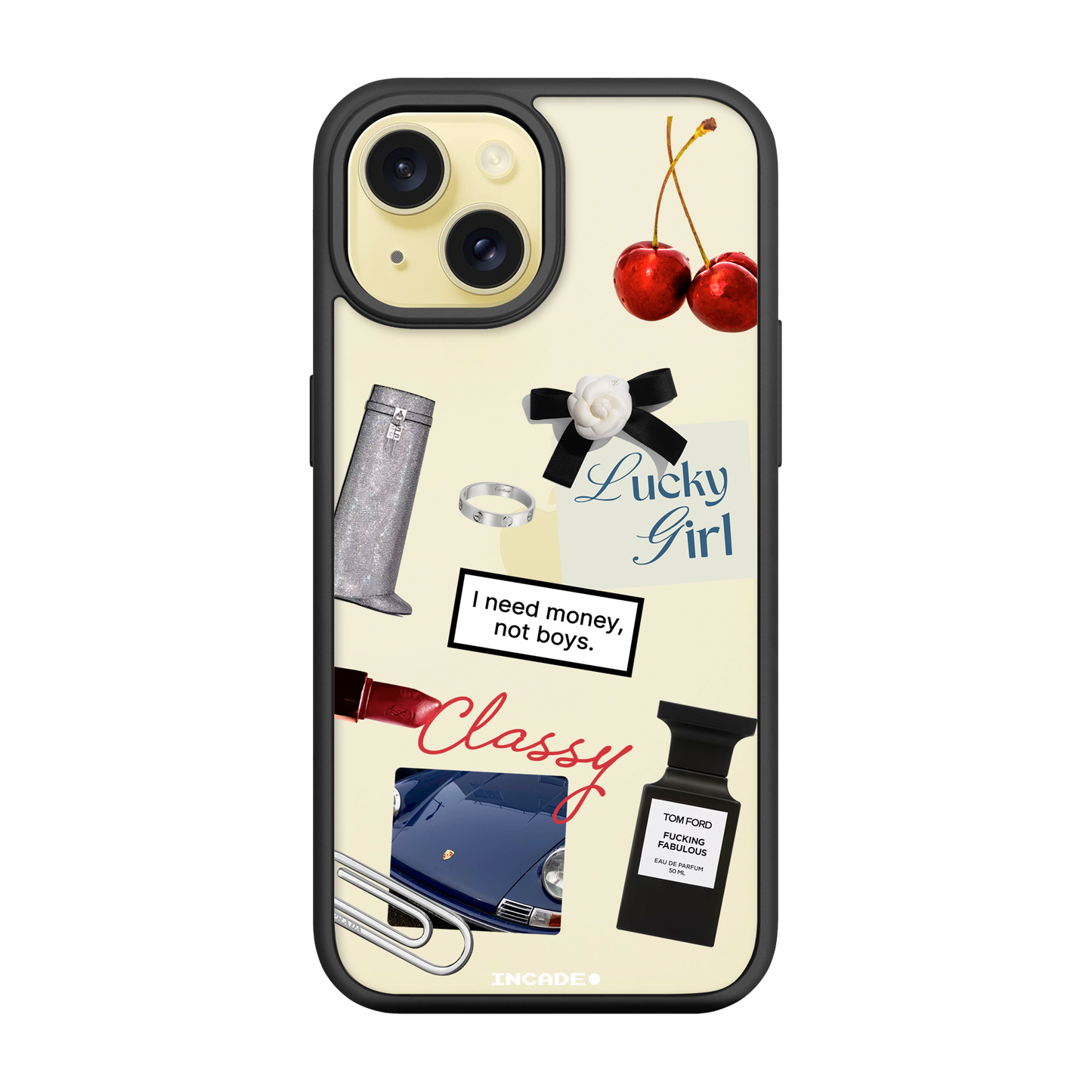 Etui na iPhone 15 LUCKY GIRL
