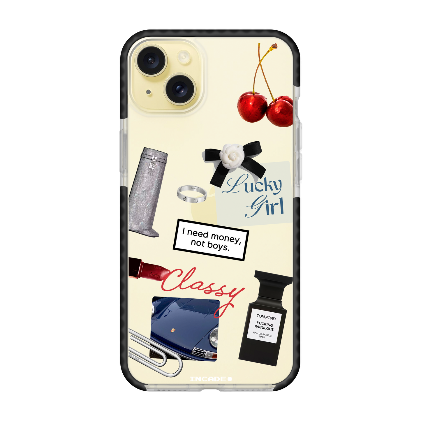 Etui na iPhone 15 LUCKY GIRL