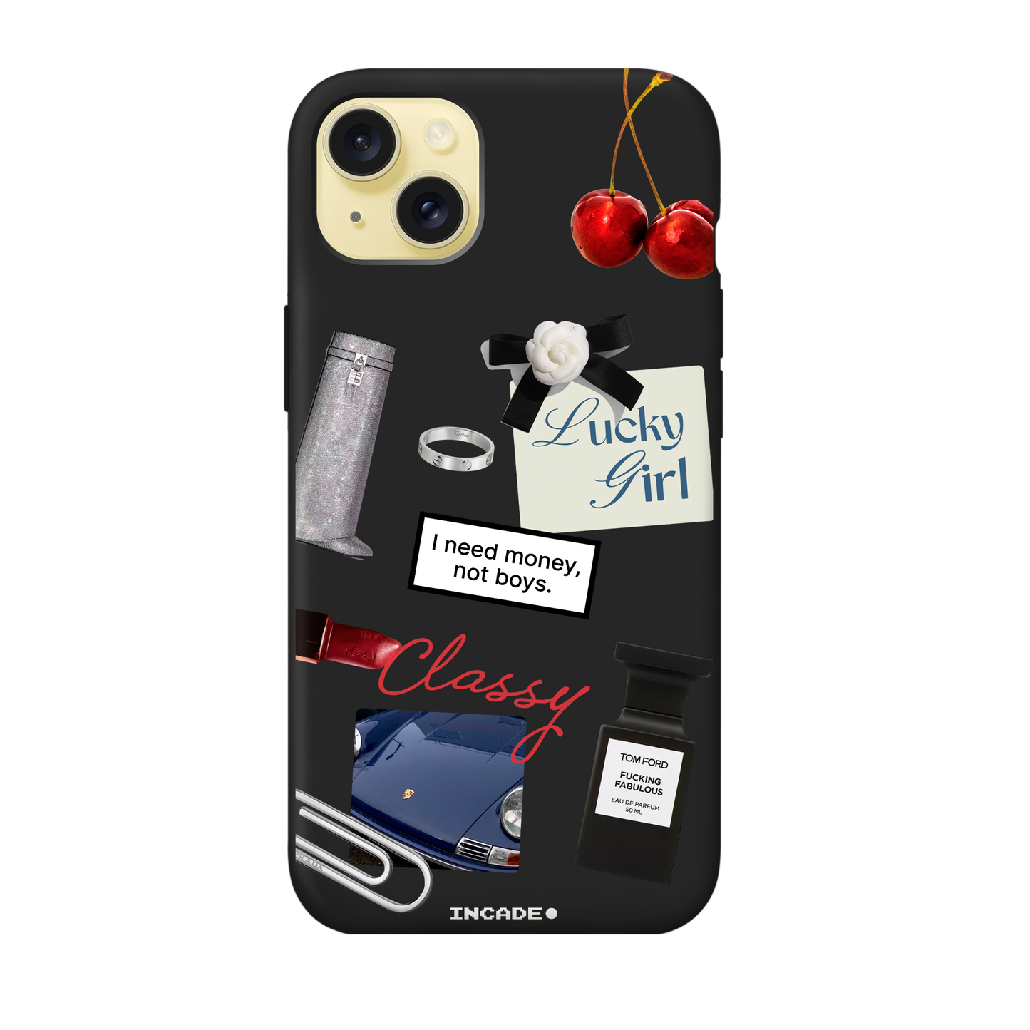 Etui na iPhone 15 LUCKY GIRL