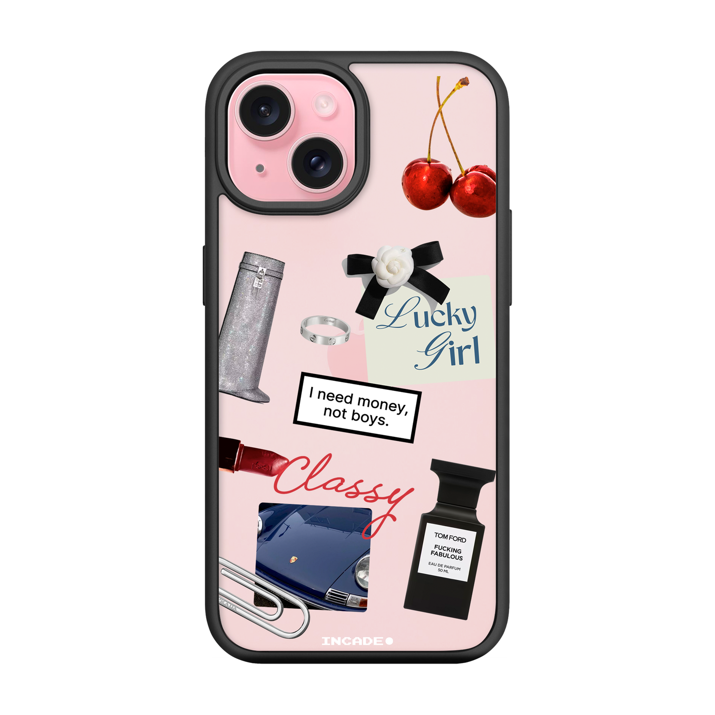 Etui na iPhone 15 LUCKY GIRL