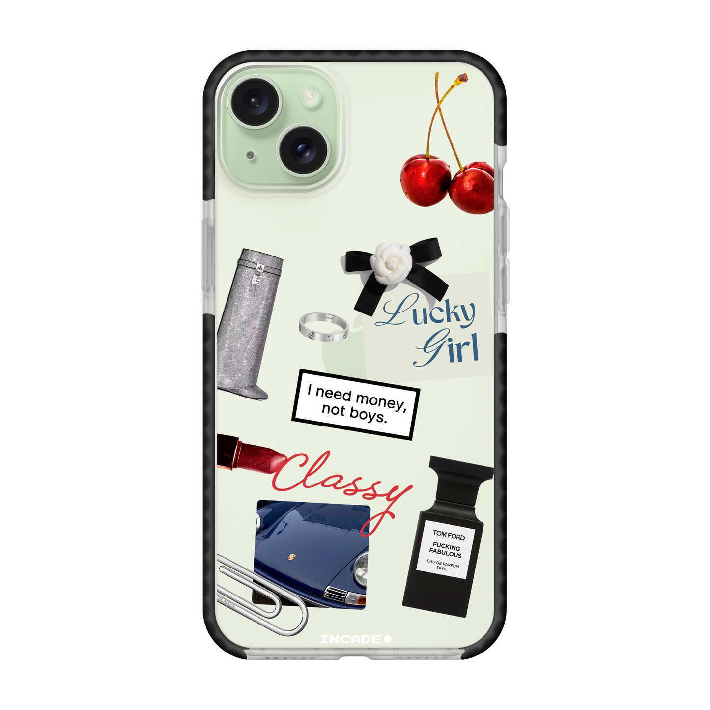 Etui na iPhone 15 LUCKY GIRL
