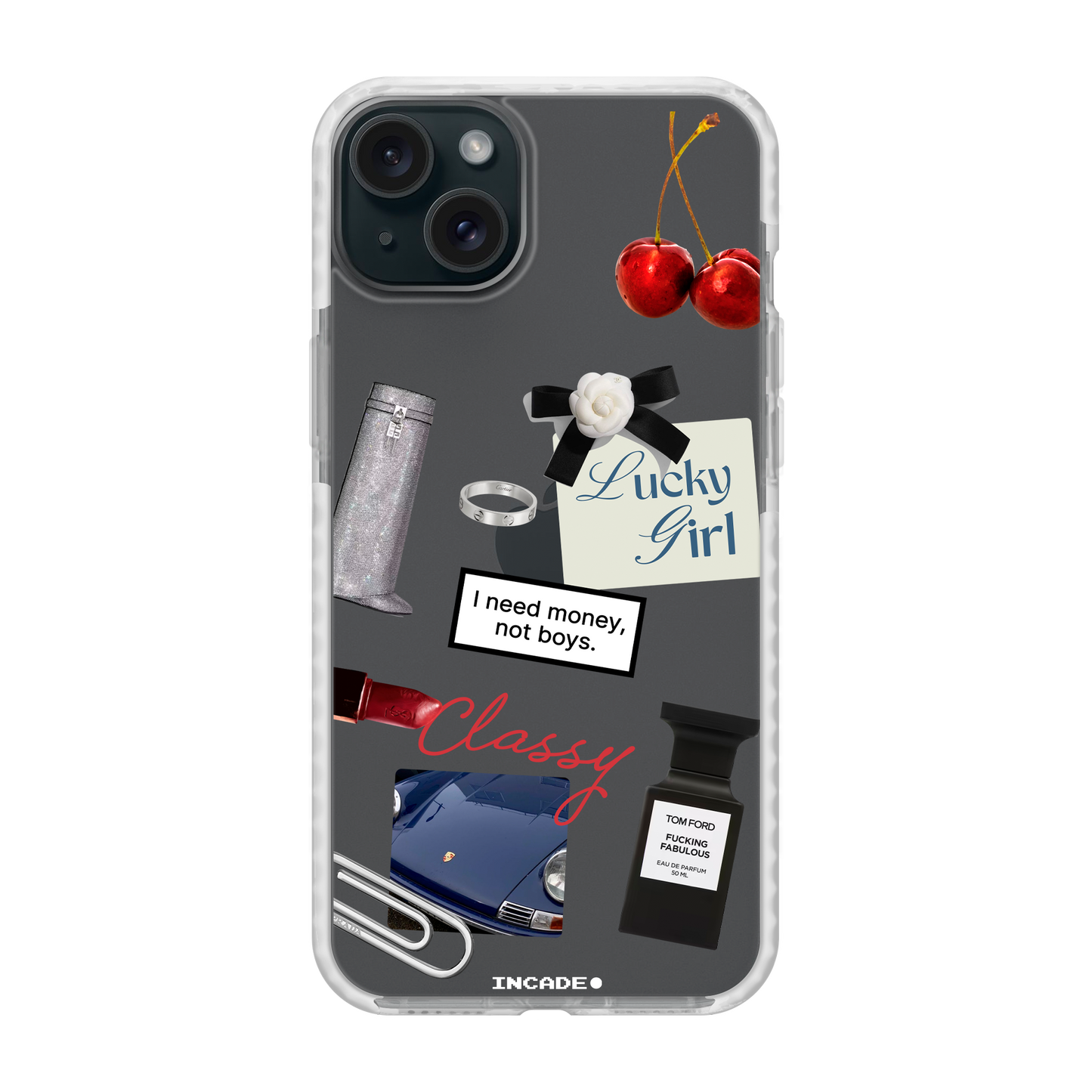 Etui na iPhone 15 LUCKY GIRL