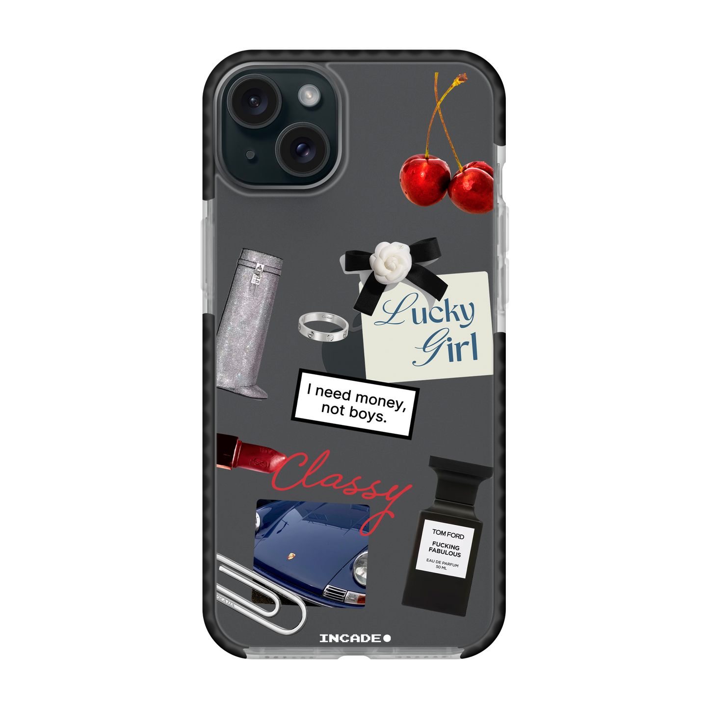 Etui na iPhone 15 LUCKY GIRL