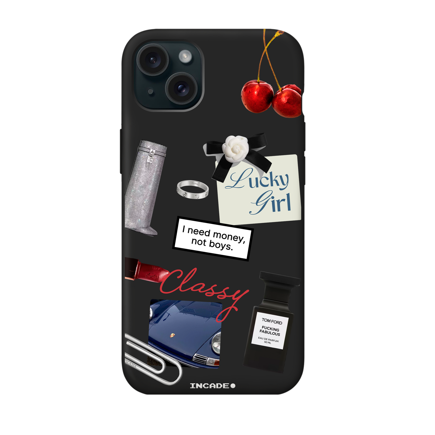 Etui na iPhone 15 LUCKY GIRL