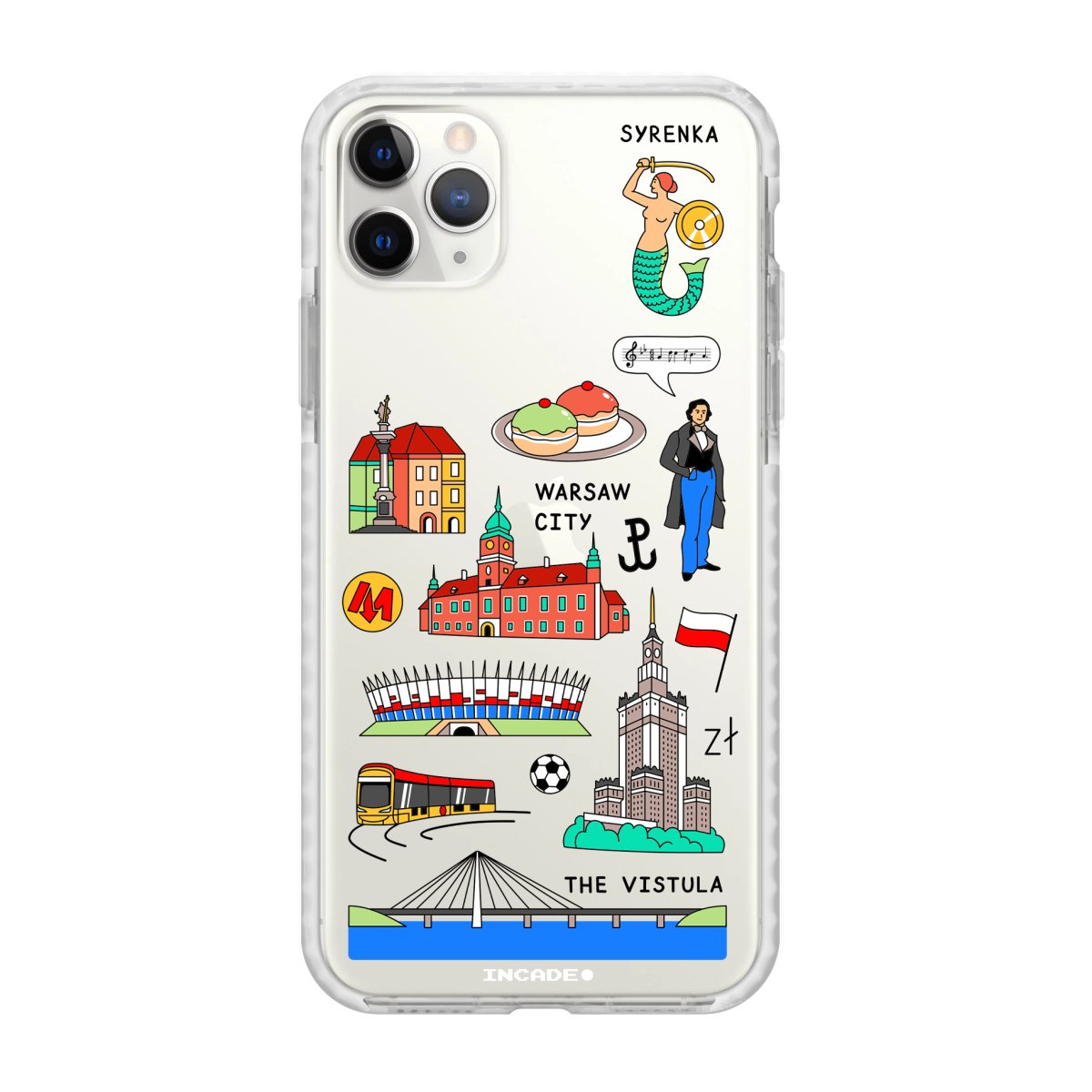 Чохол для iPhone 11 Pro WARSAW - INCADE