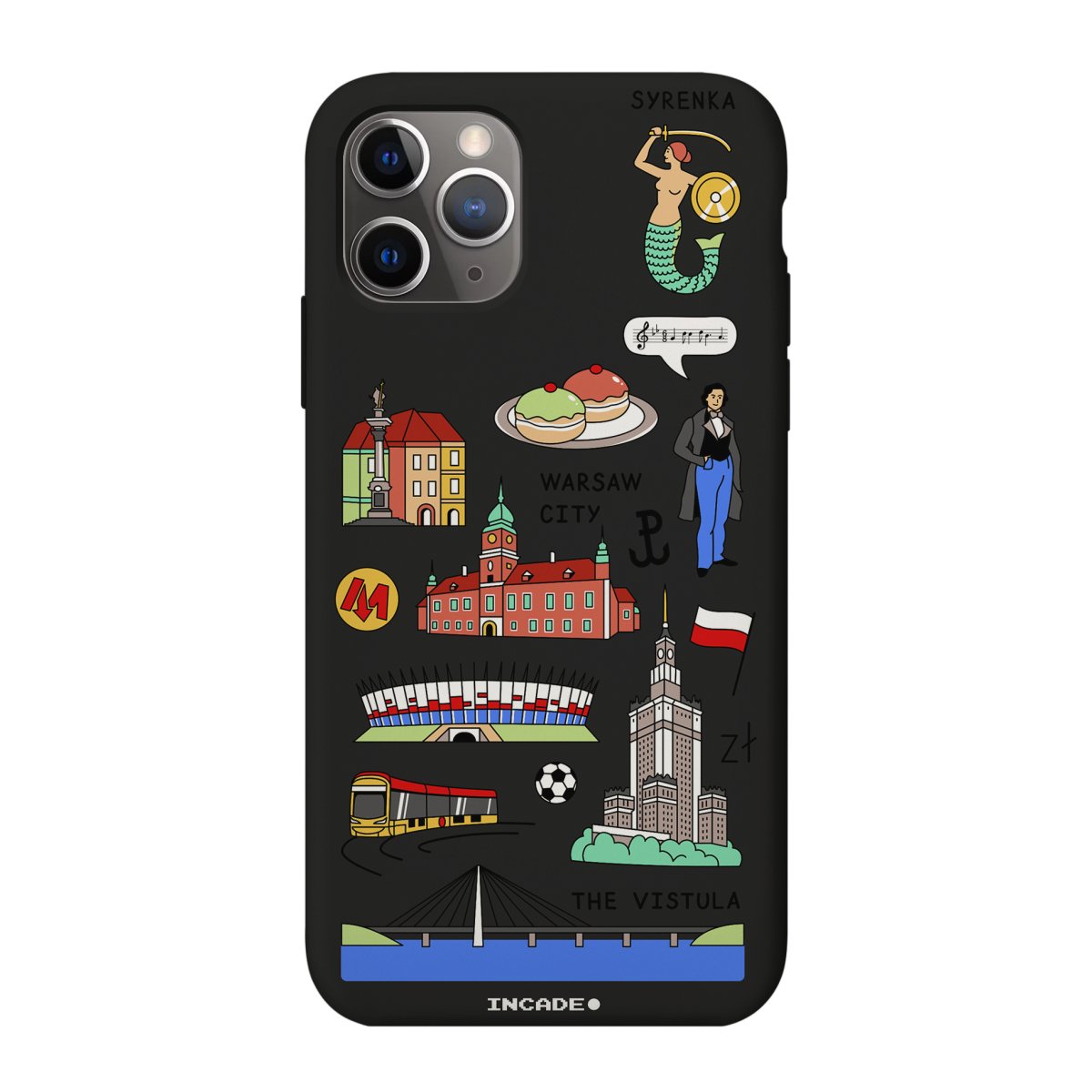 Чохол для iPhone 11 Pro WARSAW - INCADE