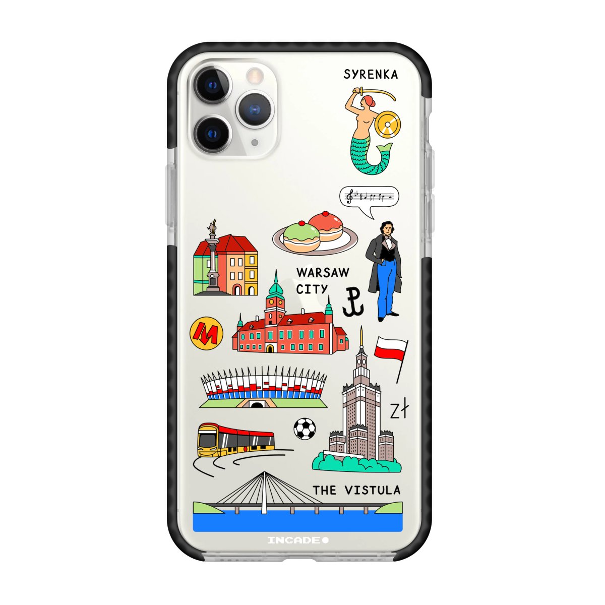 Чохол для iPhone 11 Pro WARSAW - INCADE