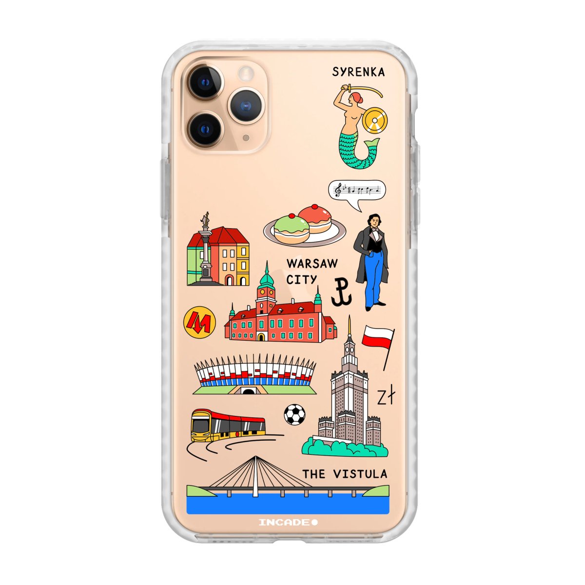 Чохол для iPhone 11 Pro WARSAW - INCADE