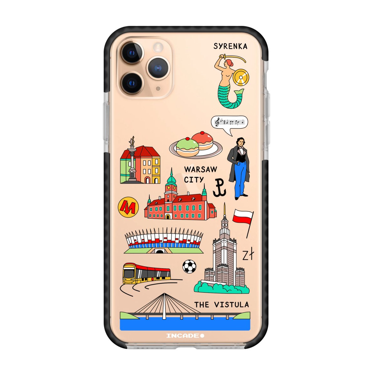 Чохол для iPhone 11 Pro WARSAW - INCADE