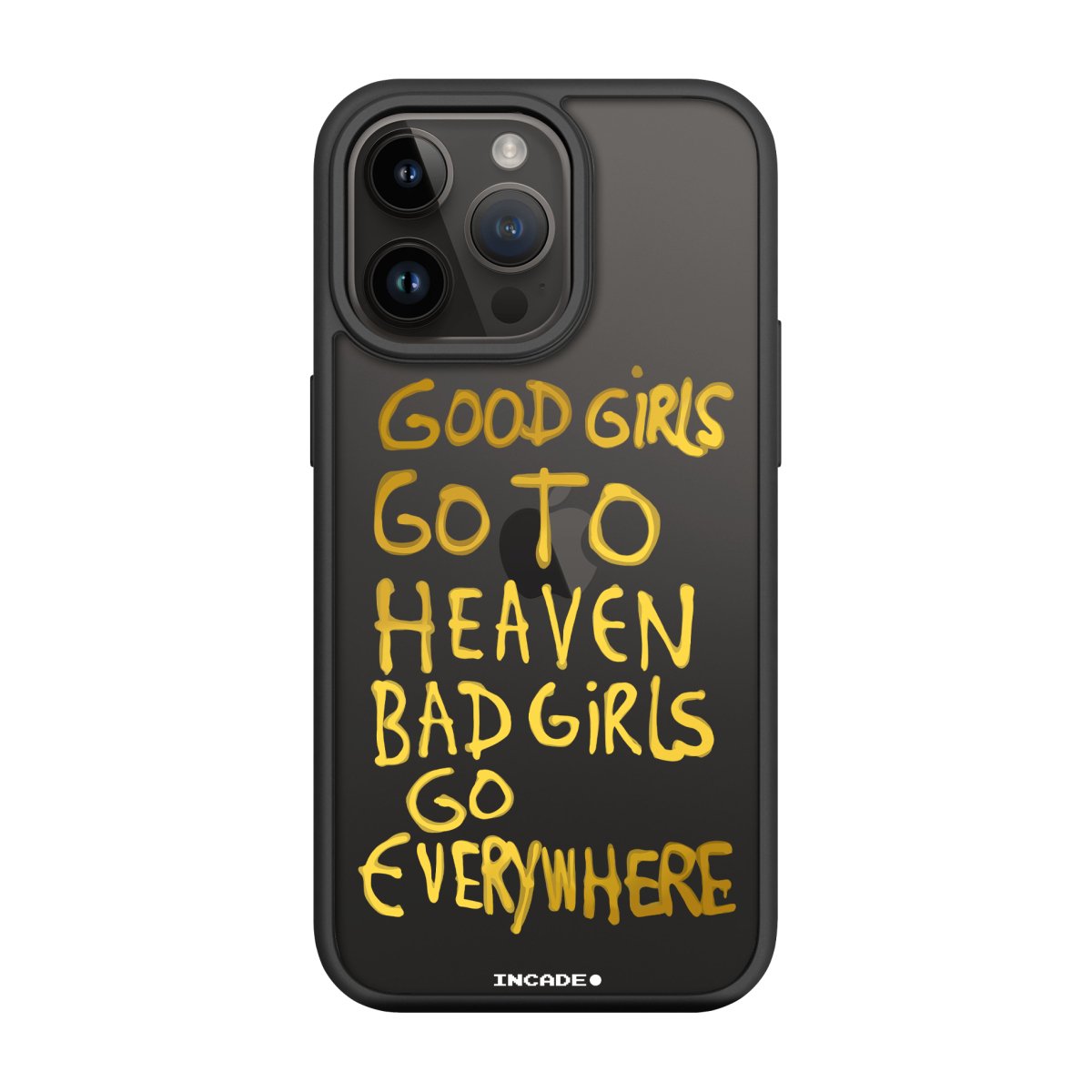 Чохол для iPhone 14 Pro Max bad girl gold - INCADE