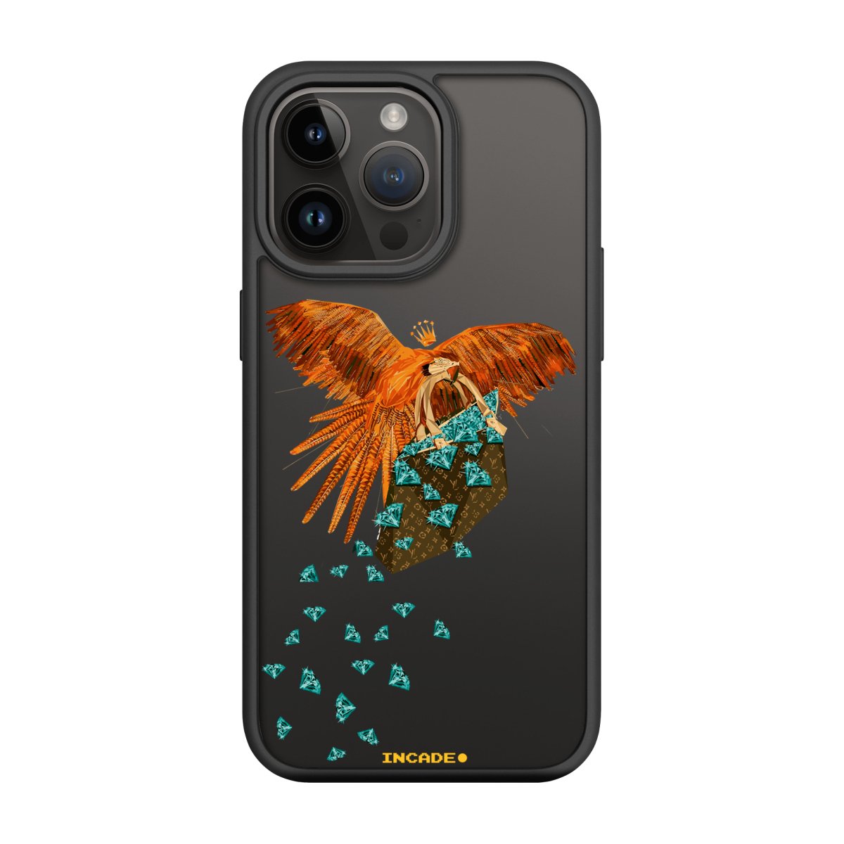Чохол для iPhone 14 Pro Max jungle king - INCADE