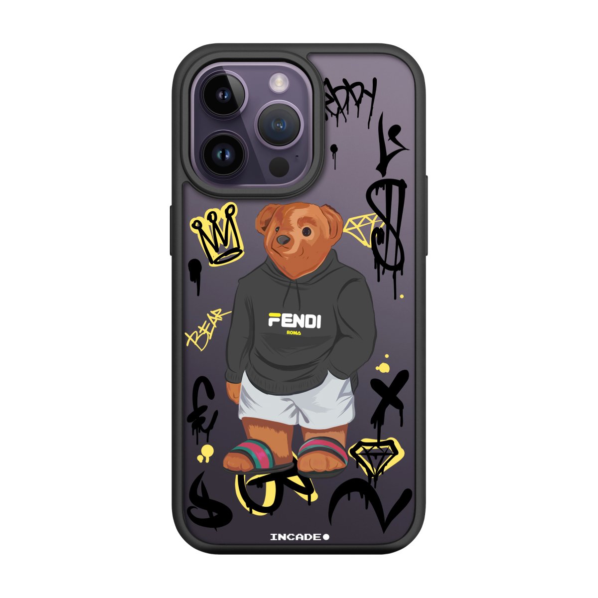 Чохол для iPhone 14 Pro Max king teddy - INCADE