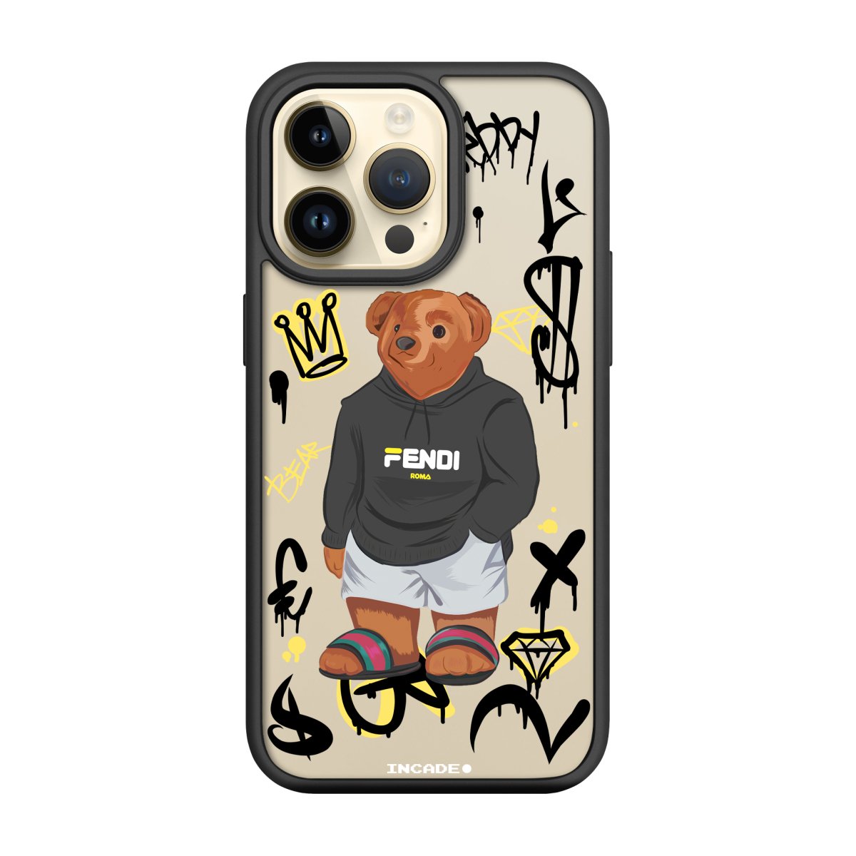 Чохол для iPhone 14 Pro Max king teddy - INCADE