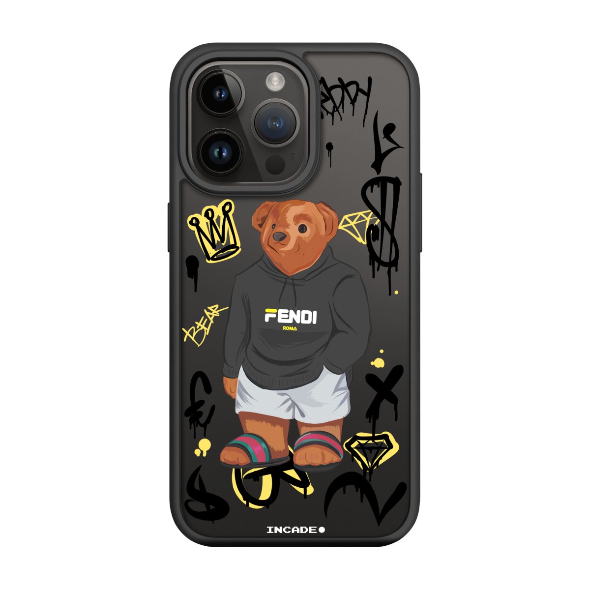 Чохол для iPhone 14 Pro Max king teddy - INCADE