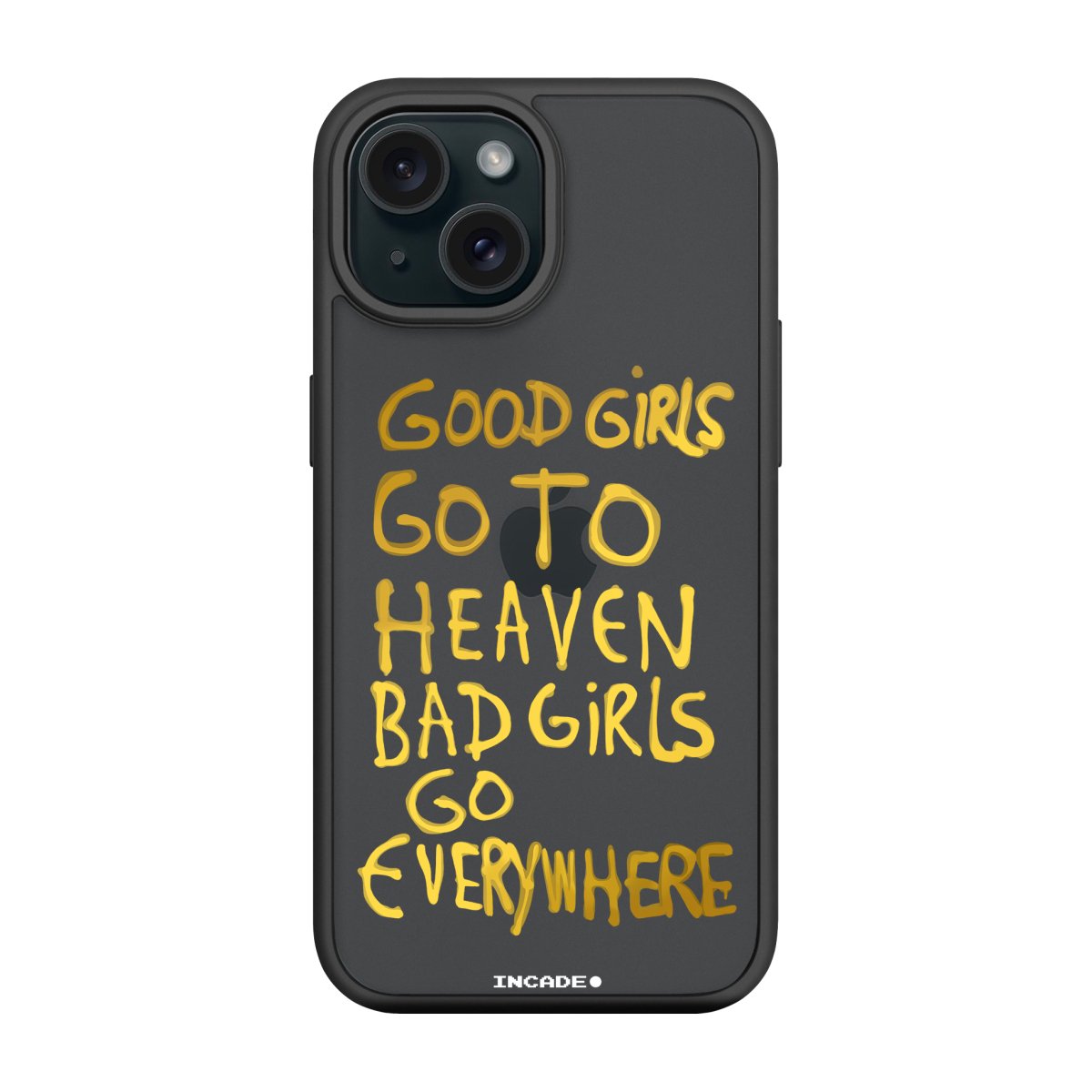 Чохол для iPhone 15 bad girl gold - INCADE
