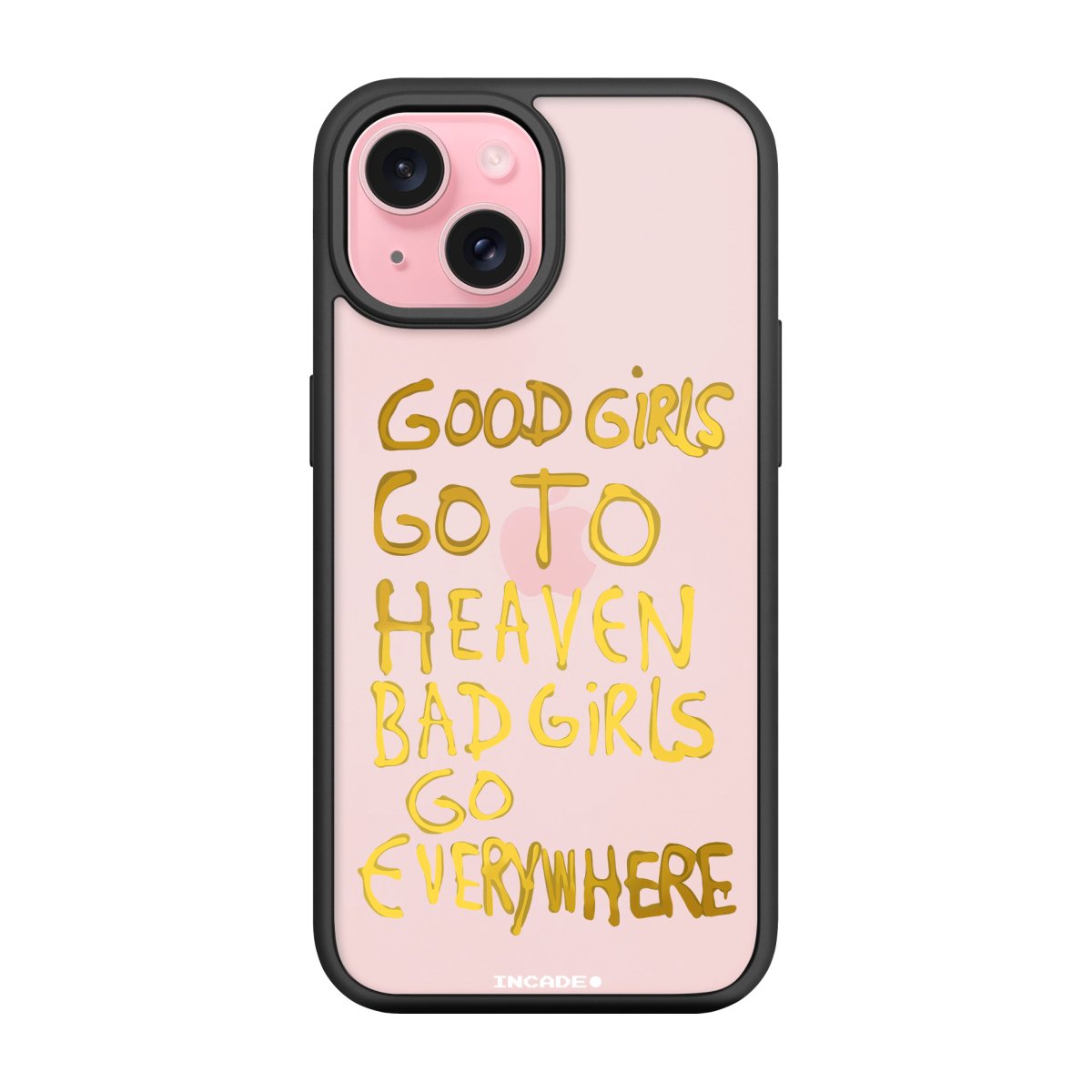 Чохол для iPhone 15 bad girl gold - INCADE