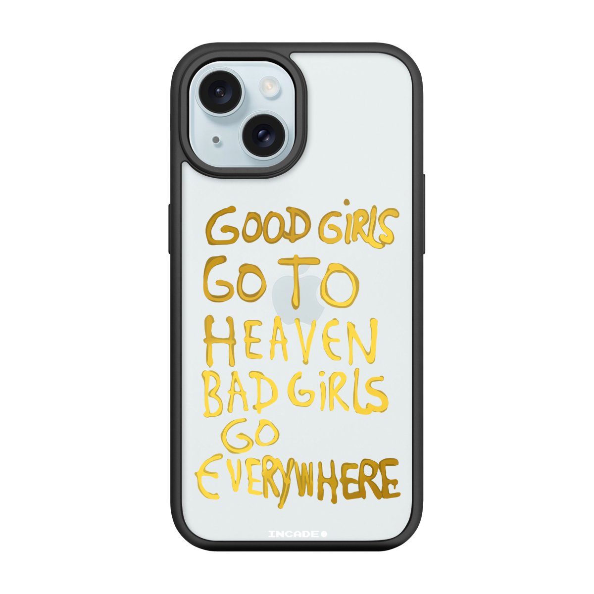 Чохол для iPhone 15 bad girl gold - INCADE