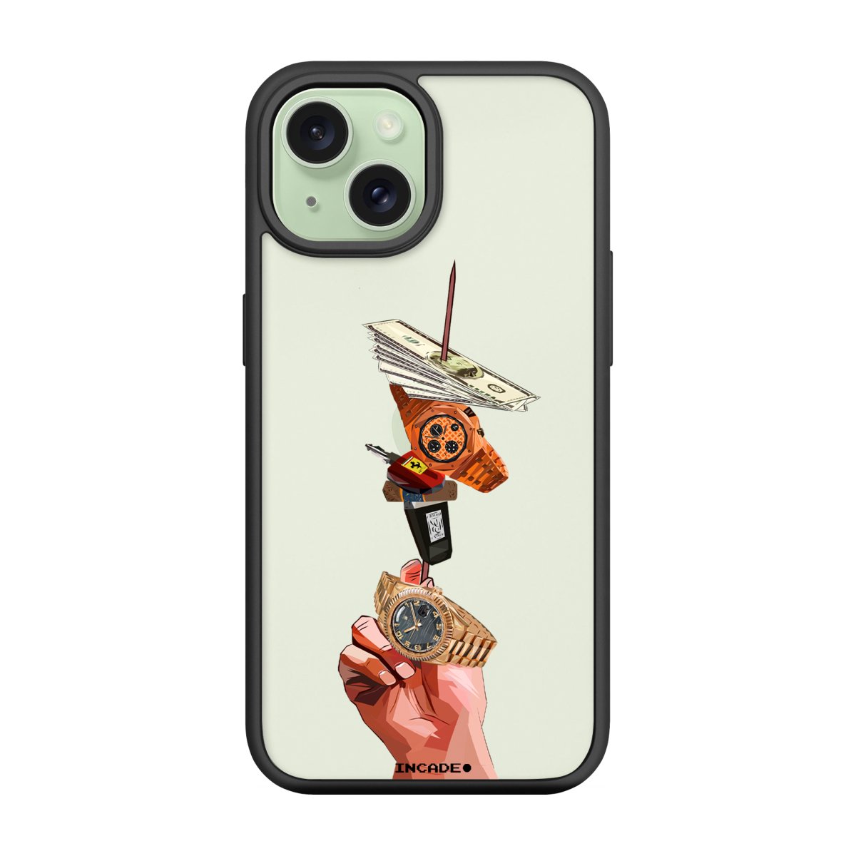 Чохол для iPhone 15 lux skewer - INCADE