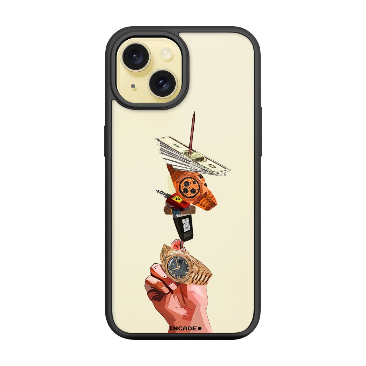 Чохол для iPhone 15 lux skewer - INCADE