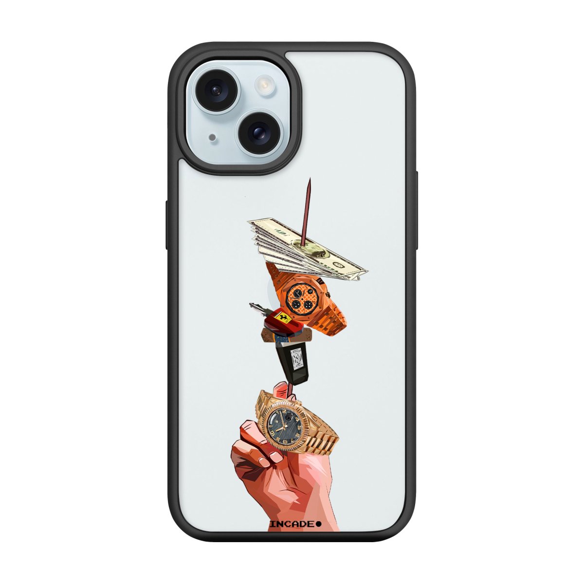 Чохол для iPhone 15 lux skewer - INCADE