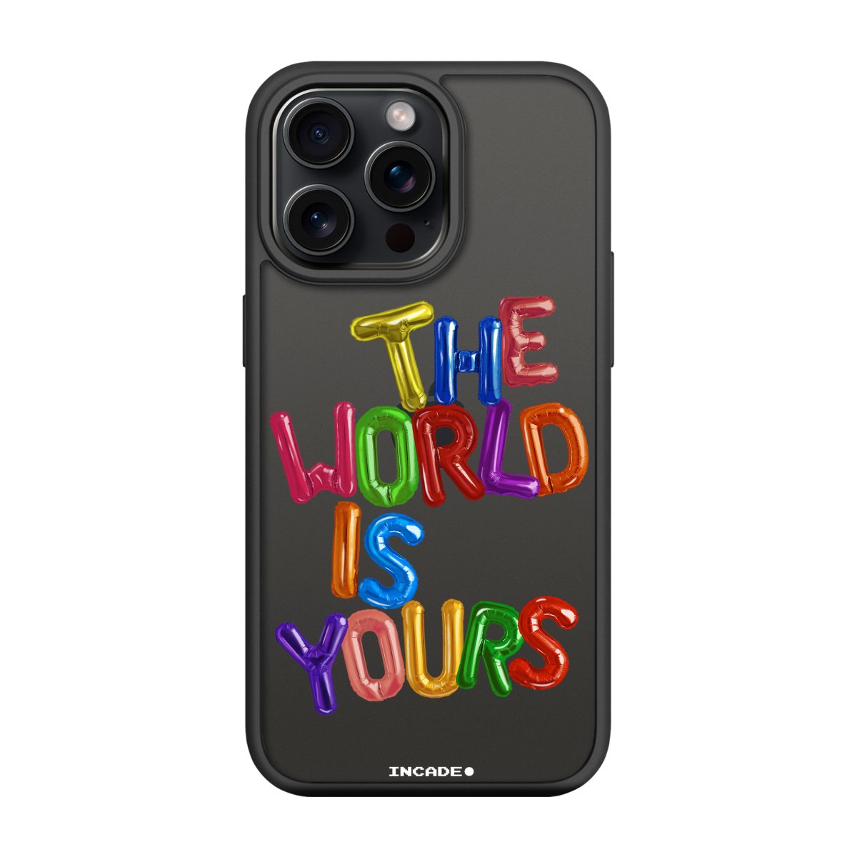 Чохол для iPhone 15 Pro Max world - INCADE