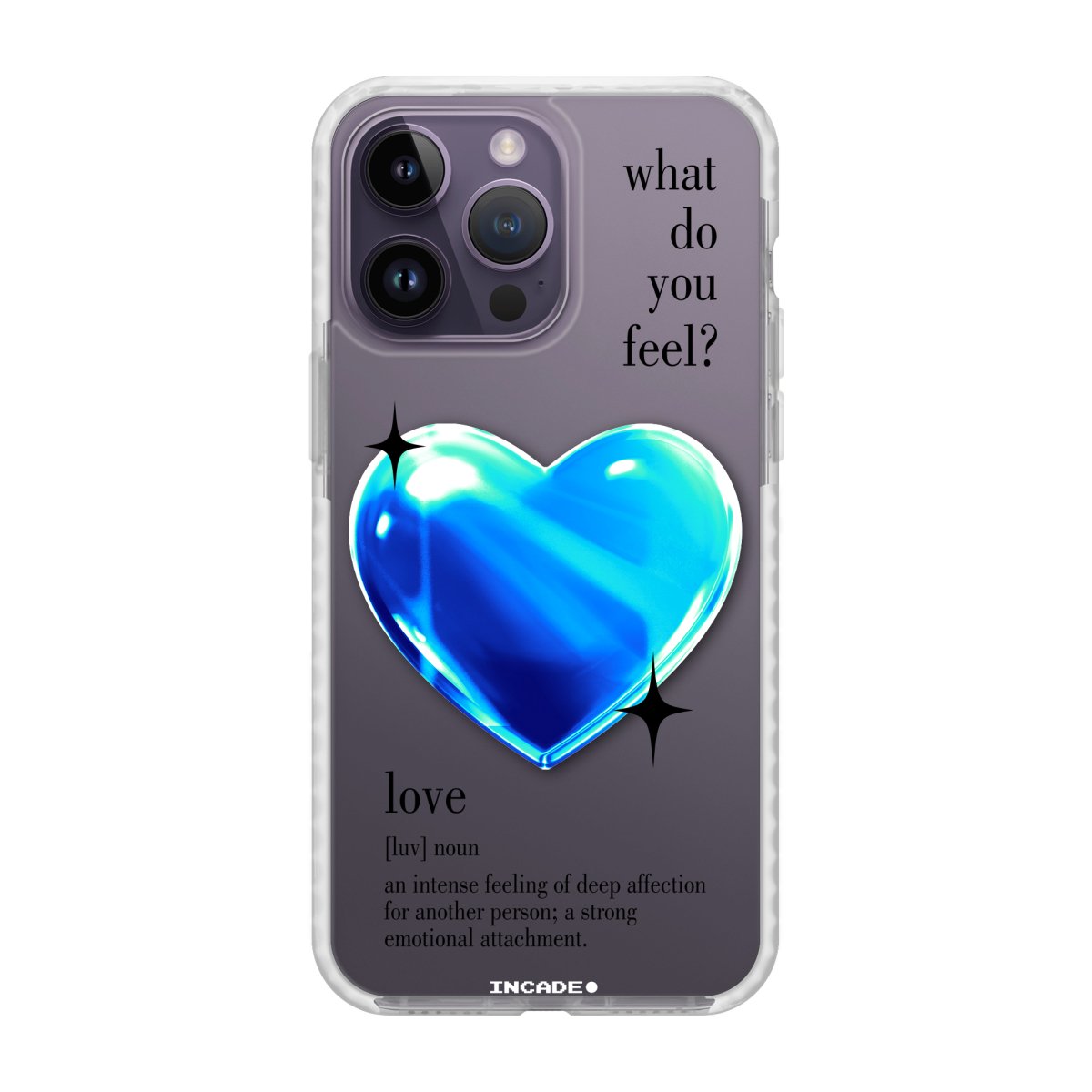 1 heart blue - INCADE