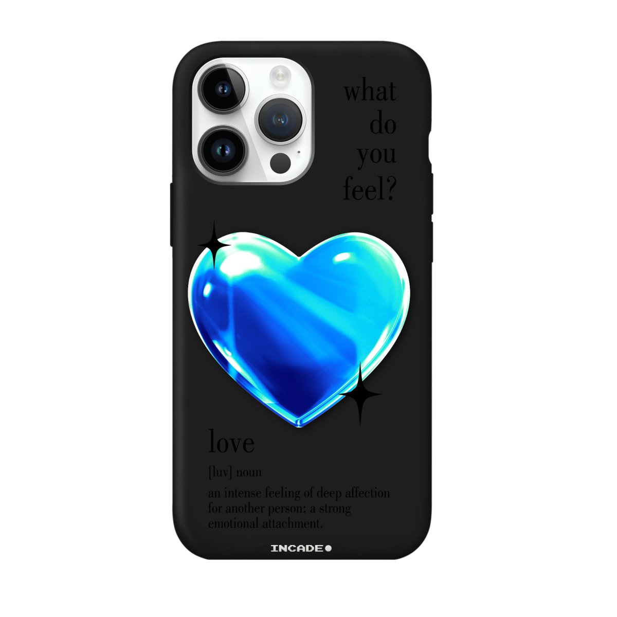 1 heart blue - INCADE
