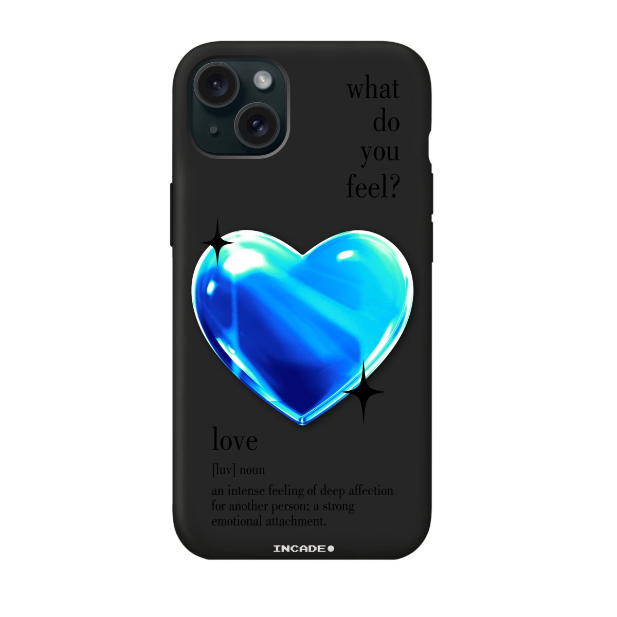 1 heart blue - INCADE