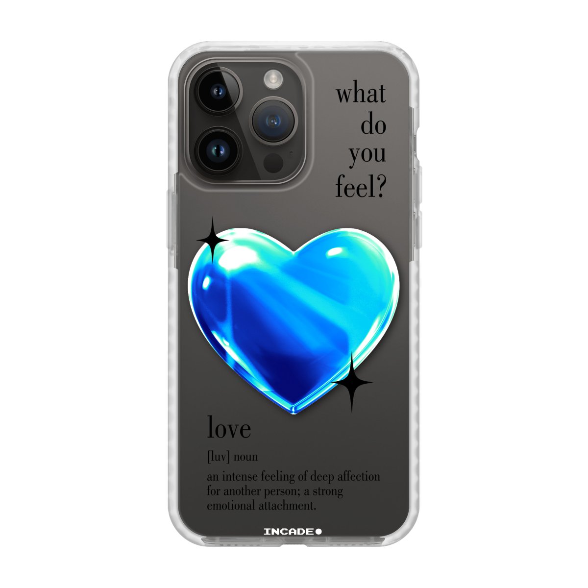 1 heart blue - INCADE