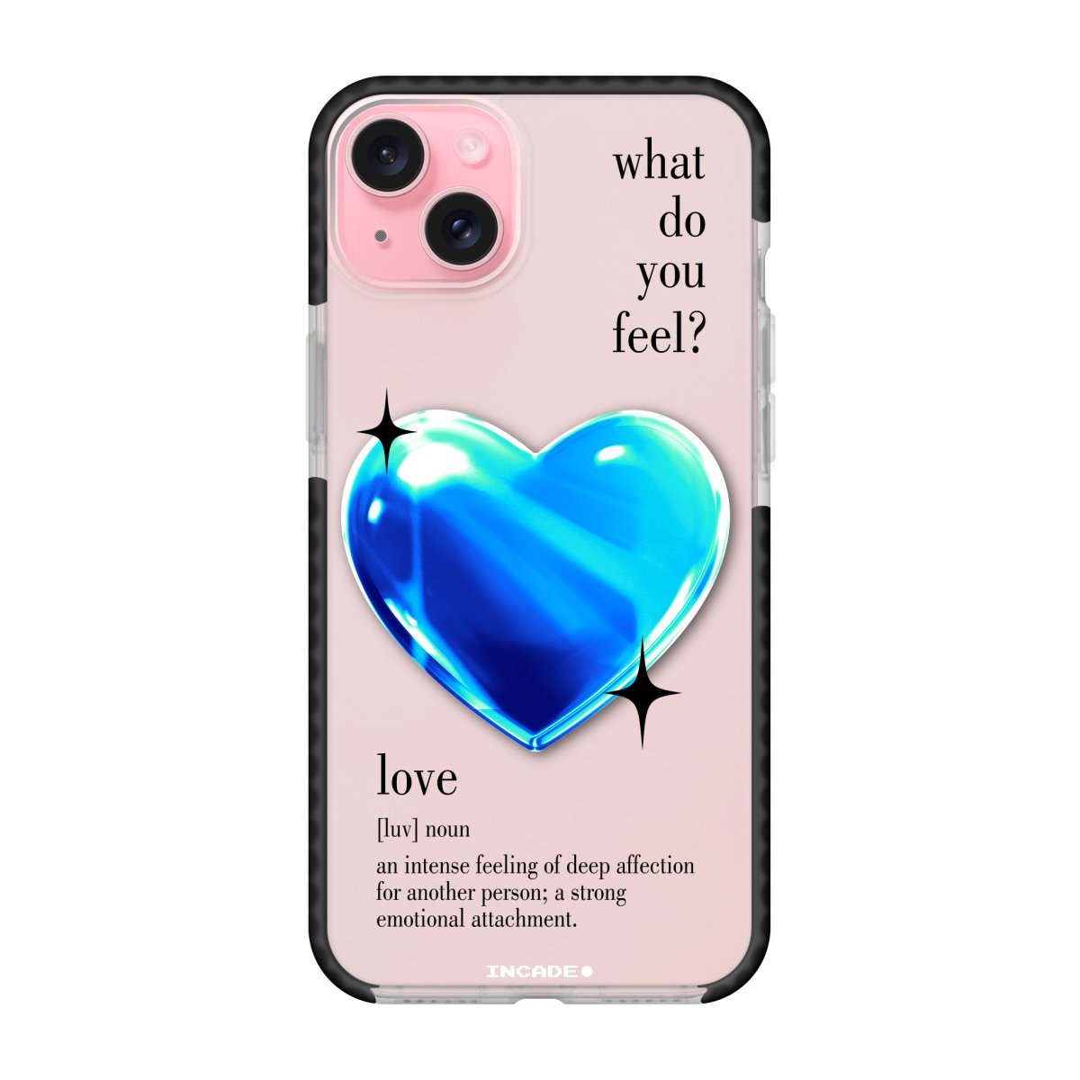 1 heart blue - INCADE