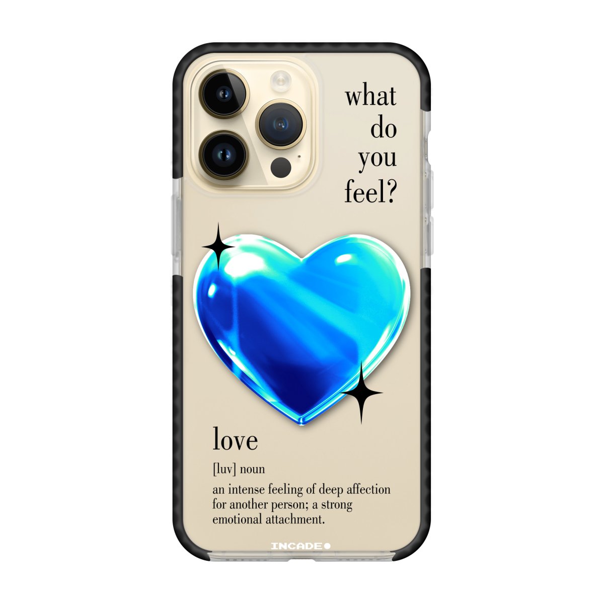 1 heart blue - INCADE