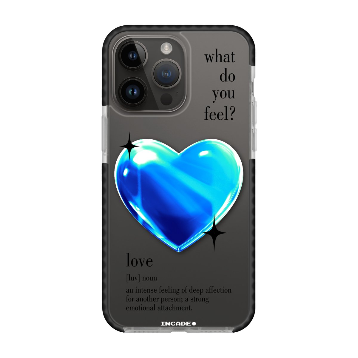 1 heart blue - INCADE