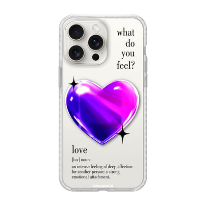 1 heart purple - INCADE