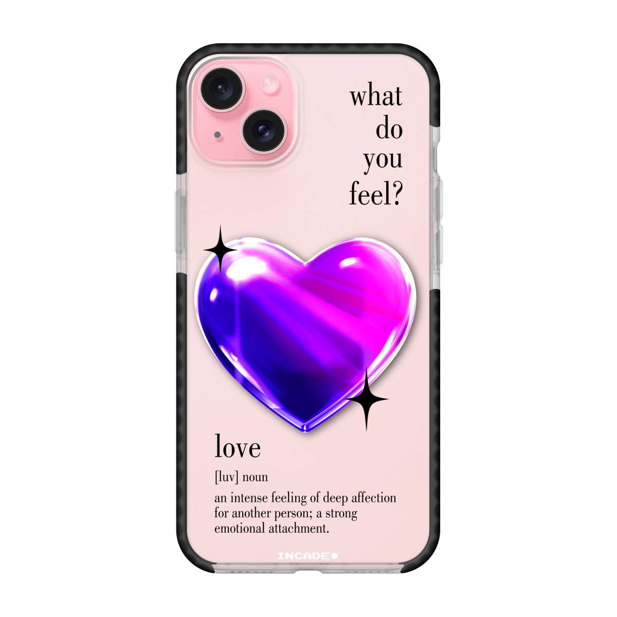 1 heart purple - INCADE