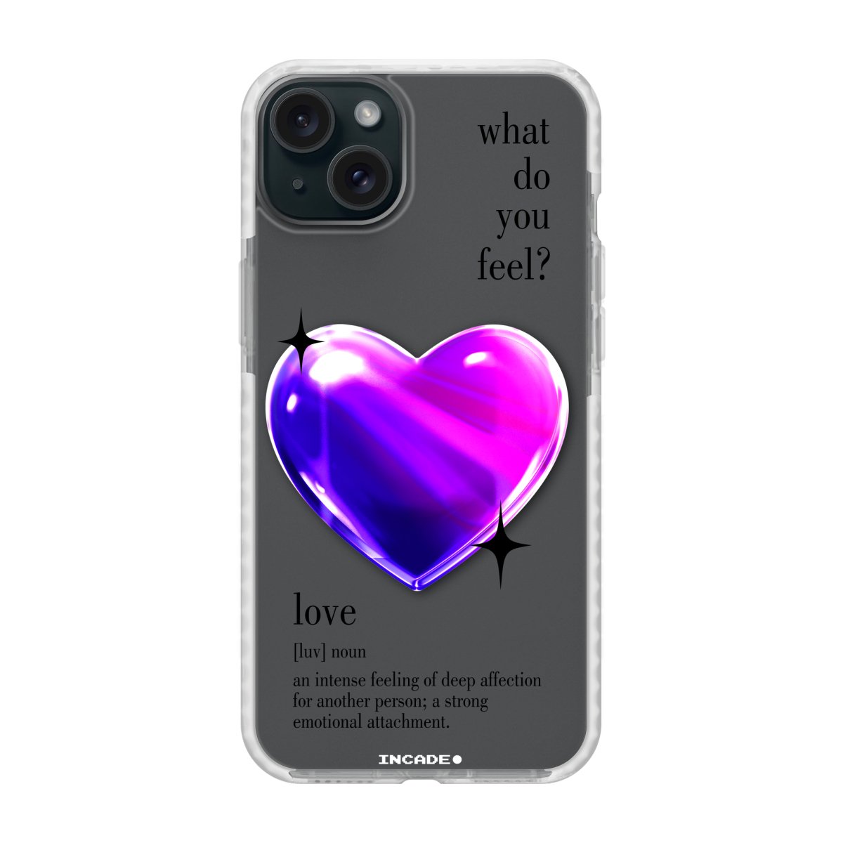 1 heart purple - INCADE