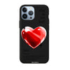Чохол для iPhone 13 Pro з принтом 1 heart red