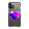 Чохол для iPhone 13 Pro Max з принтом 1 heart violet