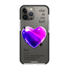 Чохол для iPhone 13 Pro з принтом 1 heart violet