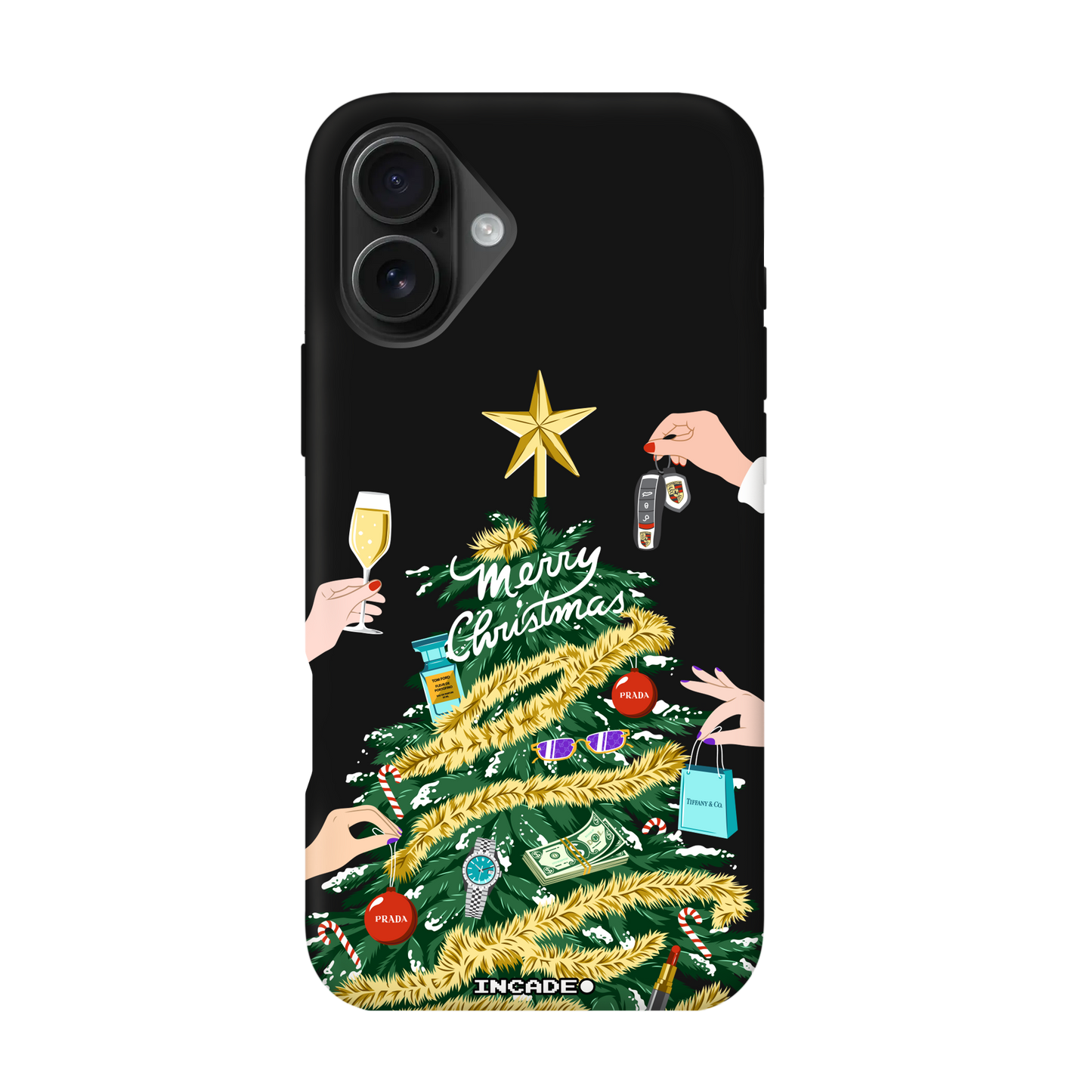 Etui na iPhone 16 Plus CHRISTMAS